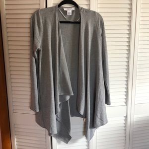 Gray cardigan